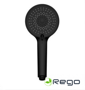 Dušas galva AW7H301 110 mm 3 režīmi, melna Vento AW7H301-2C (352489)