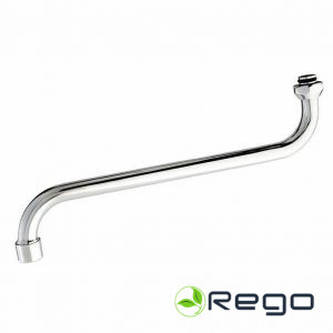 Vannas ūd. mais. snīpītis Vento apaļs S veida 35cm ar Neoperl aeratoru 23B6023B