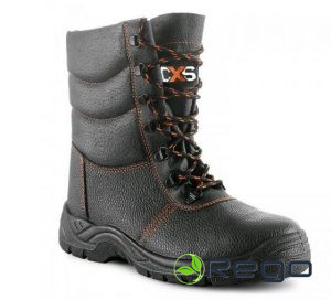 PVC zābaks ar met.purngalu 44.izm. eļļas,degvielas,un skābju izt.