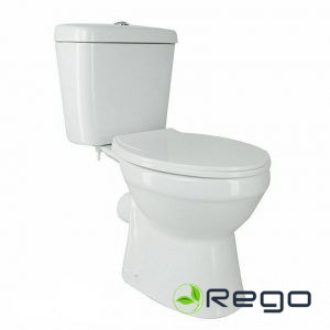 WC pods Econom ar hor.izvadu,3/6l,ar PP vāku,ūdens padeve no apakšas