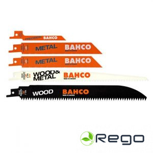 Bahco Zobenzāģa asmeņi Sandflex Bi-Metal k-ts MIX 5gb kokam un metālam
