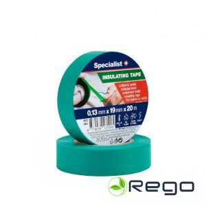 Specialist Izolācijas lenta 0,13x19mm 20m zaļa 40/2-003