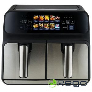 Profi 1287 Karstā gaisa fritieris, 9prog/2200W/2*4l