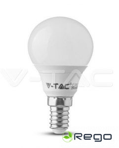 V-TAC  E14 LED spuldze  4W P45 silti balta 4123
