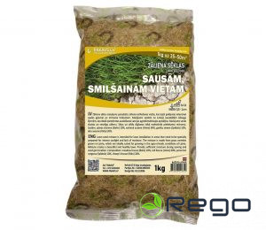 Zāliena sēklu maisījums sausām un smilšainām vietām, 1 kg