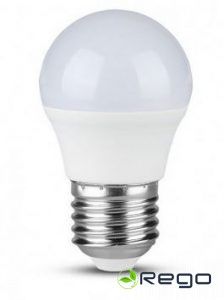 V-tac E27 4W LED spuldze G45 silti balta