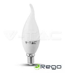 V-TAC  E14 LED spuldze 4w silti balta gaisma 4164