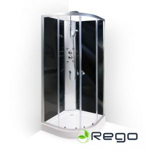 Masāžas dušas kabīne GOTLAND FREJA 80x80x195cm (441500)