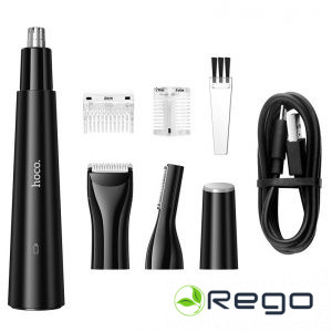 DOT 37 Mini matu trimmeris, 3 uzgaļi/ C-accu Hoco