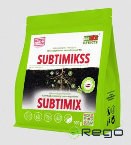 Bioefekts Subtimikss, (mitrais), mikrobioloģisks mēslojums 500g