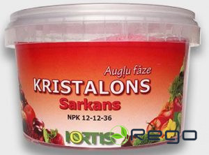 Hortis kristalons sarkans 500g