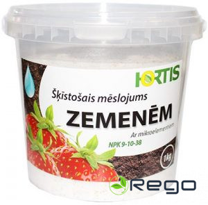 Hortis zemenēm šķīstošais mēsloj.1kg