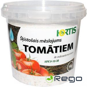 Hortis mēslojums šķīštošais tomātiem.1kg Hortis