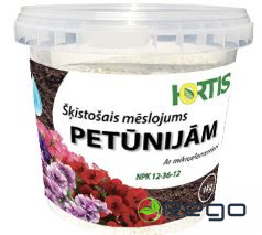 Hortis Petūnijām šķīstošais mēsl. 1kg
