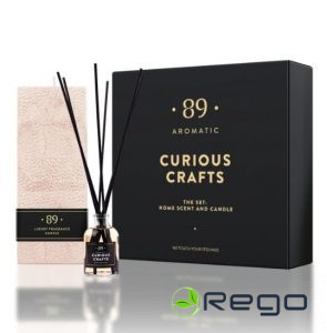 Aromatic 89 Komplekts Mājas aromāts un smaržīga svece Curious Crafts