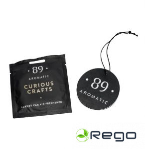 Aromatic 89 Piekaramais papīra gaisa atsvaidzinātājs Curious Crafts