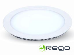 8W LED iebūvejams panelis apaļas formas bez bloka