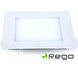 15W LED panelis kvadrātveida formas,iebūvējams bez bloka 300K