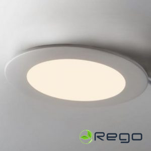 V-TAC 2W LED panelis iebūvējams apaļš ar bloku 4500K 4858