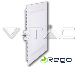 V-tac 6W LED Premium panelis ,kv.formas 4000K