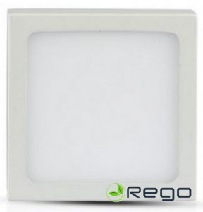 V-tac 12W LED virsapmetuma panelis, kvadrāta formas, 4000K