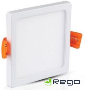 V-tac 8W(800Lm) LED Panelis iebūvējams kvadrāta 6400K