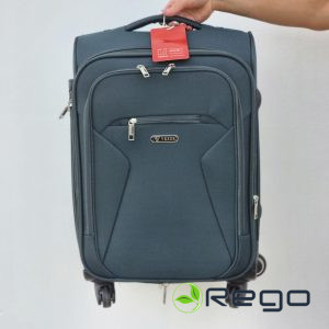 Čemodāns tumši zaļš L