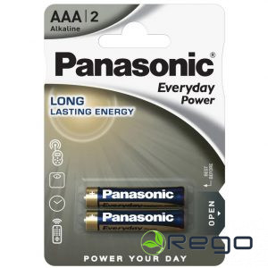 Panasonic Everyday Power baterija AAA LR03EPS/2B