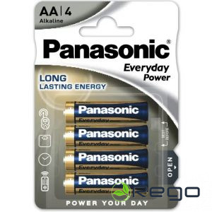 Panasonic Everyday Power baterija AA LR6EPS/4B