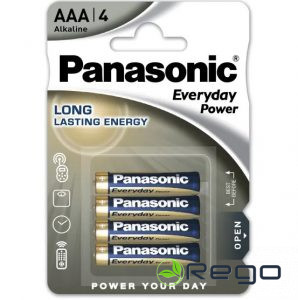Panasonic Everyday Power baterija AAA LR03EPS/4B