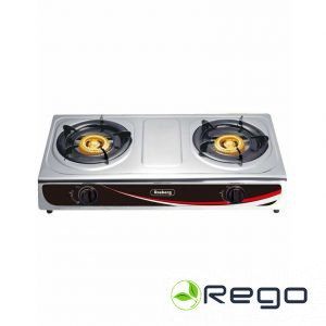 Rosberg Dubultā gāzes plīts R51454AD, 30 mbar