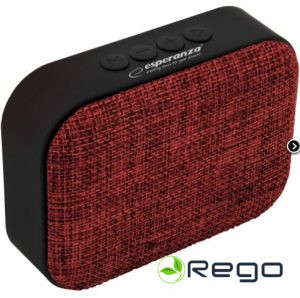 Esperanza EP129R Sarkans Bluetooth bezvadu skaļrunis
