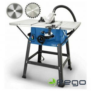 Scheppach HS100S Galda zāģis, ar statīvu with extra 2 sawblade (5901310905)