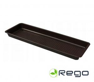 Paliktnis balkona kastei 100cm (brūns)