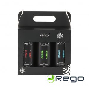 Rento saunas aromātu komplekts 3x400ml