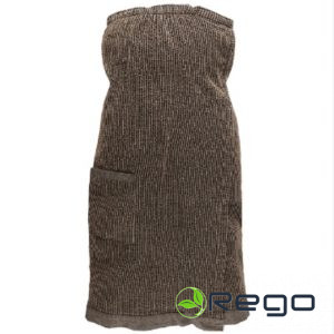 Rento pirts kleita 85x145cm melns/bēšīgs