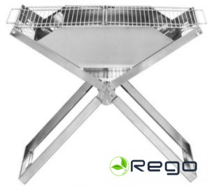 Kokogļu grils, pārnēsājams 53x60x39cm