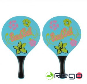 Atom pludmales komplekts- 2 raķetes, bumbiņa