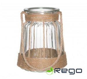 Laterna džutas 21cm