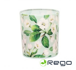 Aromātiskā svece stikla traukā Spring Freshment