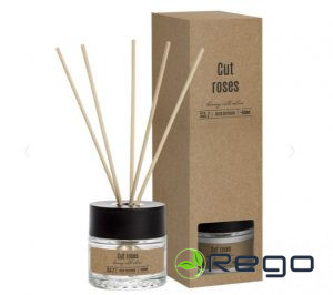 Mājas aromātiskie kociņi Cut Roses 50ml