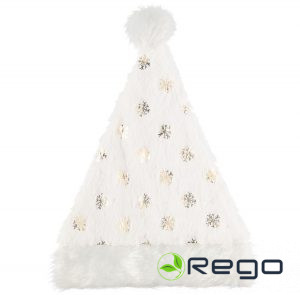 Ziemassvētku cepure balta