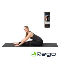 Atom fitnesa paklājiņš 3mm melns