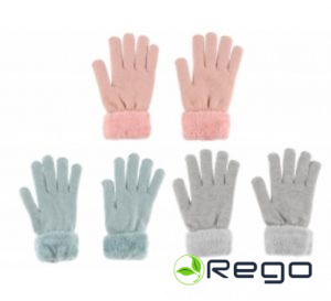 Acces adīti cimdi Soft, dažādu krāsu