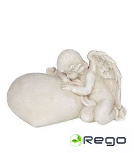 4Living dārza statuja Angel and heart