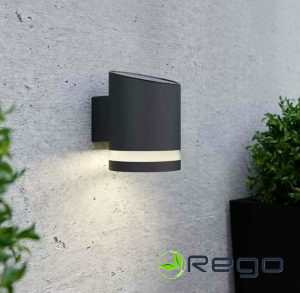 Tarmo solārā sienas kampa 1W 120Lm IP44