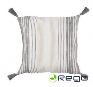 4Living dekorativs spilvens Grant 50x50cm pelēks