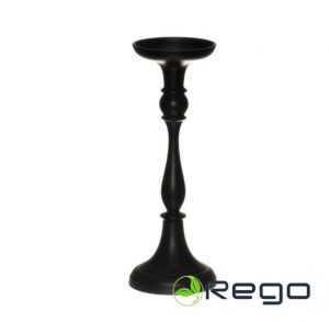 4Living svečturis Ethos 29,5cm melns