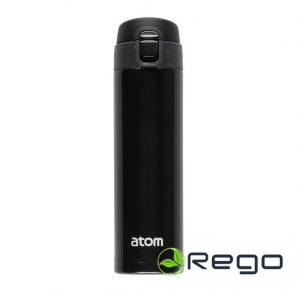 Atom termoss melns 450ml