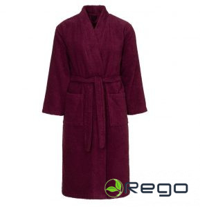 4Living halāts Terry L/XL izmērs vīna sarkans